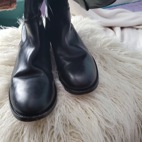 Frye Melissa Lug Tall Boots - Picture 8 of 8